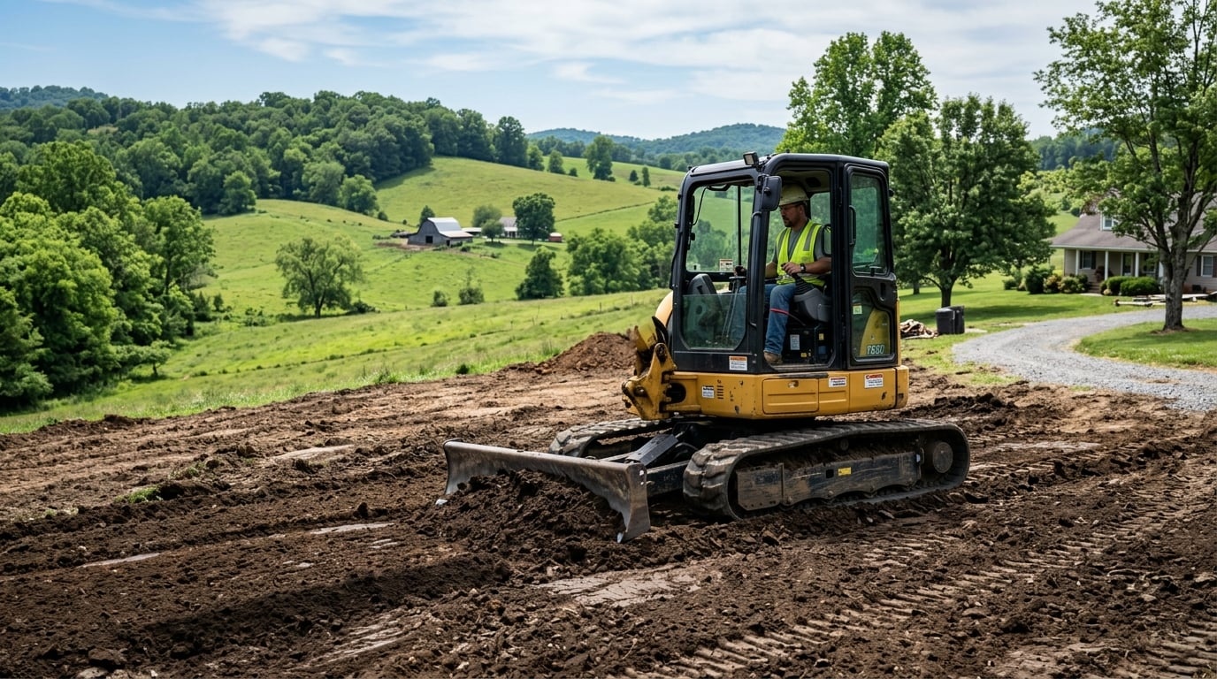 Grading & Excavating in Dublin, VA